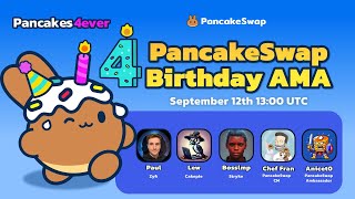 PancakeSwap 4th Birthday  Special AMA [upl. by Casey]