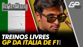 F1 2022 SAINZ LIDERA EM MONZA VERSTAPPEN É 2º HERTA MERECE A SUPERLICENÇA  Briefing [upl. by Atinel721]