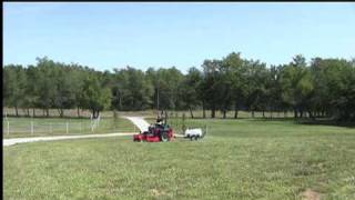 40 GALLON TRAILER SPRAYER WITH NOBOOM SINGLE 22 FOOT SWATH  Master Manufacturing [upl. by Melva]