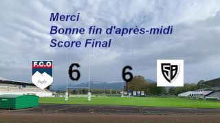 Match de Rugby Fédérale 1 FC OLORON vs STADE BAGNERAIS [upl. by Tennos]