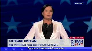 Stephanie Grisham Slams Donald Trump Amid DNC 2024 Melania Trump’s January 6th Bombshell Revealed [upl. by Ahsinnor]