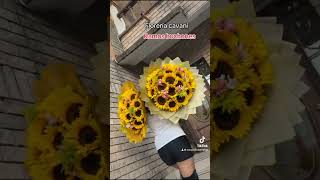 Ramos buchones de girasoles 🌻 floreriacavani flores apodaca [upl. by Eninnaej]