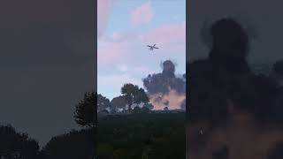 Devastated S750 air defence system fails to detect A10 Warthog attack usarmy shorts arma3 [upl. by Ainaled]