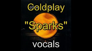 04  Coldplay  Parachutes  Sparks  vocals [upl. by Suk]