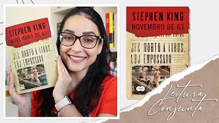 Vamos ler NOVEMBRO DE 63 de Stephen King  Ju Cirqueira [upl. by Susejedesoj]