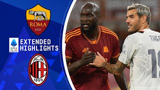 Roma vs Milan Extended Highlights  Serie A  CBS Sports Golazo [upl. by Synn]