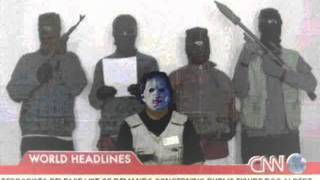 NEW AL QAEDA VIDEO HOSTAGE BEHEADING CAUTION [upl. by Nilahs494]