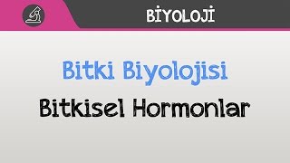 Bitki Biyolojisi  Bitkisel Hormonlar [upl. by Htebharas]