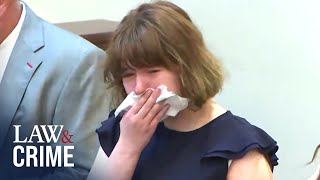 Carly Gregg Sobs After Receiving Guilty Verdict For Murdering Mother [upl. by Fraase]