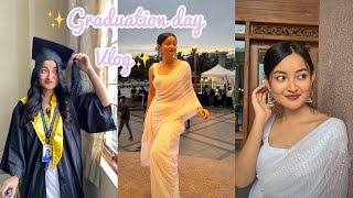 Graduation day Vlog College life Christ University Bangalore diaries✨College diaries India [upl. by Ataynik468]