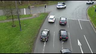 Siston roundabout right 3rd exit from the middle lane from Kingswood test centre [upl. by Koal]