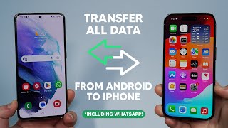 The Best Way To Transfer All Data from Android to iPhone Without a Computer [upl. by Aamsa]