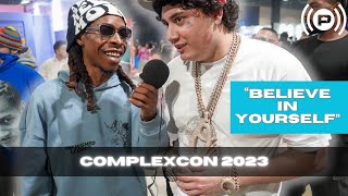 OhGeesy Interview at Complexcon 2023 complexcon [upl. by Radbourne608]