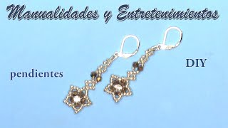 DIY  Pendientes Darey 💎💎💎 [upl. by Zora]