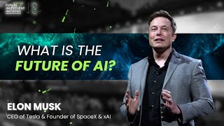 Elon Musk predicts 10 BILLION robots will replace humans by 2040 at FII8 [upl. by Boni234]