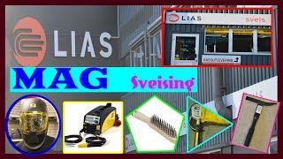 MAG  Metal Active Gas sveising MAG welding [upl. by Sower574]