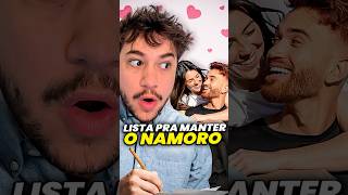 lista pra namorar comigo livedobrino humor MundinhoBrino [upl. by Innoj]