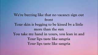 Blake Shelton  Sangria LYRICS [upl. by Enomahs]