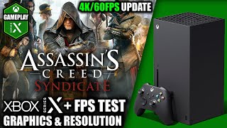 Assassins Creed Syndicate 4K60FPS Update  Xbox Series X Gameplay  FPS Test [upl. by Mihar986]