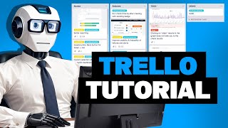 How to use TRELLO for Project Management  Beginners Guide  Workflow Automation [upl. by Elhsa]