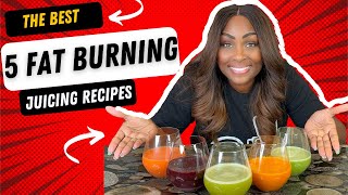 5 BEST FAT BURNING JUICING RECIPES A MUST TRY [upl. by Yaner]