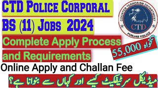 CTD Corporal New Jobs 2024 Medical CertificateComplete Apply Process [upl. by Drobman]