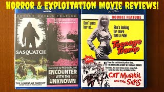 Sasquatch  Encounter with the Unknown  Teenage Tramp  Cat Murkil and The Silks BluRay Reviews [upl. by Treblihp]