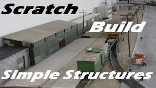 Scratch build 101 Styrene Structures Video Pictorial in HD [upl. by Haseena]