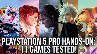 PlayStation 5 Pro HandsOn 11 Games Tested PSSR and RT Upgrades Revealed Developers Interviewed [upl. by Lauren]