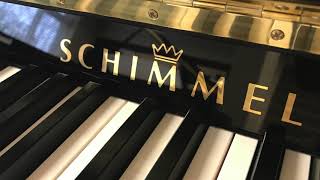 Schimmel C116T Twin Tone Upright Piano [upl. by Meehahs]