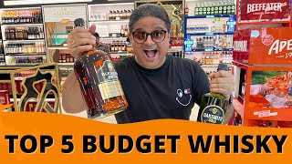 Top 5 Budget Whisky  Rs 600 Mein Blenders Pride Whisky l City Ka Theka [upl. by Tipton451]