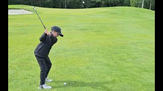 Speler Sandefjord golfklubb for første gang [upl. by Aehcsrop]