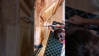 Carefully removing laminate trim for the carpet fitter and putting it back [upl. by Acissev]