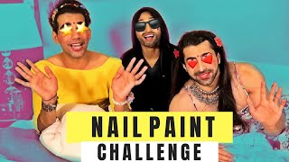 Nail Paint Challenge  Rimorav Vlogs [upl. by Nasus]