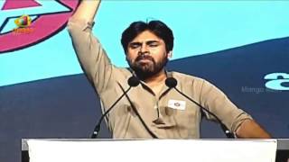 Pawan Kalyan Singing Telangana Gaddar Songs  PSPK Powerful Speech  Jana Sena Party Launch [upl. by Letsirhc552]