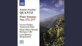 Flute Sonata No 277 in D Major QV 142 III Alla Forlana ma presto [upl. by Aronal]