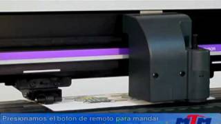 Plotter de corte Mimaki CG60SR corte con marcas de registro parte 22 [upl. by Andy952]