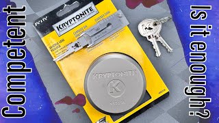 1604 Kryptonite Hidden Shackle Padlock Model 855156 [upl. by Oivaf]