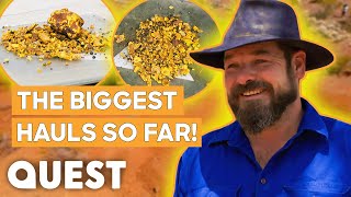 The BIGGEST Gold Mining Hauls So Far  Aussie Gold Hunters Mine SOS [upl. by Price]