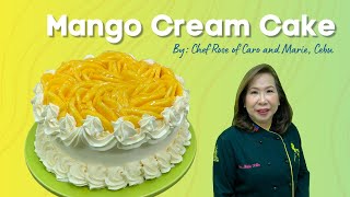 Mango Cream Cake [upl. by Wiatt]