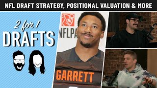 Listener Mailbag NFL Draft Strategy Positional Valuation amp More  PFF [upl. by Xela]