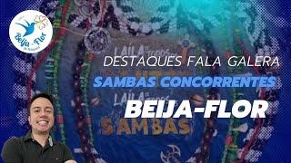 BEIJAFLOR 2025  DESTAQUES FALA GALERA SAMBAS CONCORRENTES [upl. by Dash]