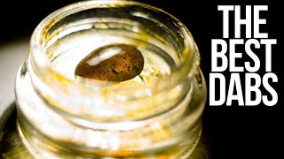 The Best Dabs  Rosin Pressing Fresh Cannabis [upl. by Elletsirk686]