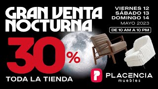 Venta Nocturna en Placencia Muebles [upl. by Cullin352]