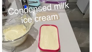 Condensed milk Ice cream  3ingredient Ice Cream [upl. by Hayikaz]