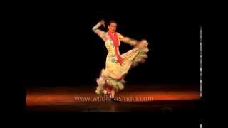 Amazing grace and power of Spanish flamenco dance [upl. by Ardnac]