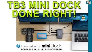 CalDigit Thunderbolt 3 Mini Dock Review [upl. by Canute370]