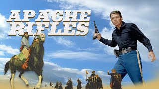 Apache Rifles 1964 Classic Western  Audie Murphy  Michael Dante  Linda Lawson [upl. by Mcgean859]