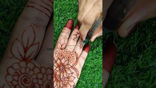 How to apply Injection💉Syringe Mehndi Cone injection heena cone mehndi injectionmehndi [upl. by Savage]