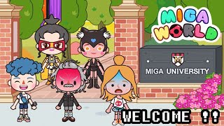 Miga Town My World  Welcome to Miga University   iPad Gameplay [upl. by Nosrac]